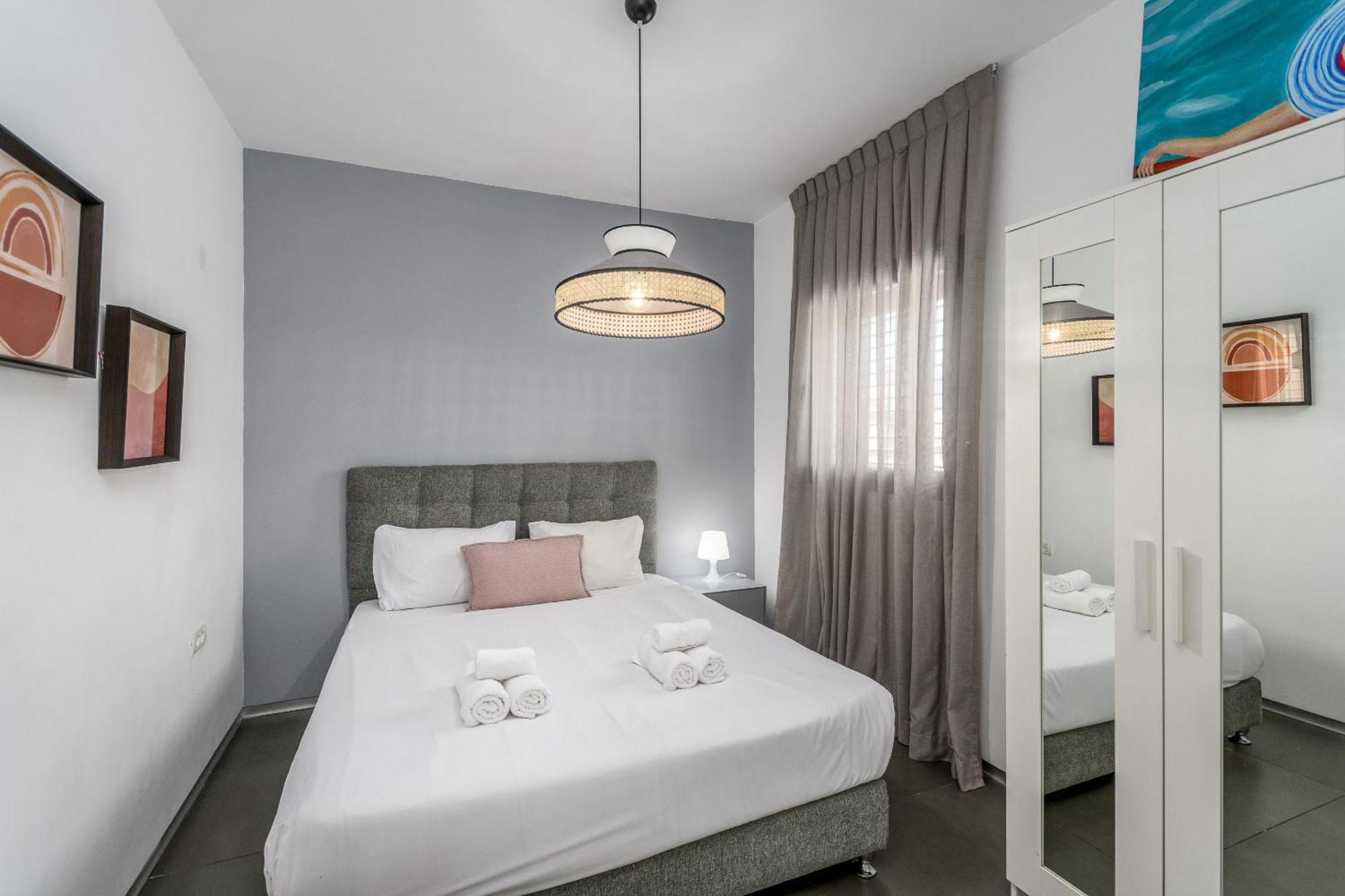 Modern&Sunny 1 BDR w balcony&parking Apartment Tel Aviv Bagian luar foto