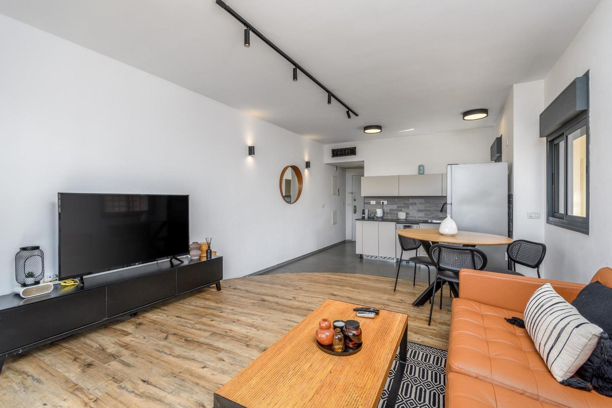 Modern&Sunny 1 BDR w balcony&parking Apartment Tel Aviv Bagian luar foto