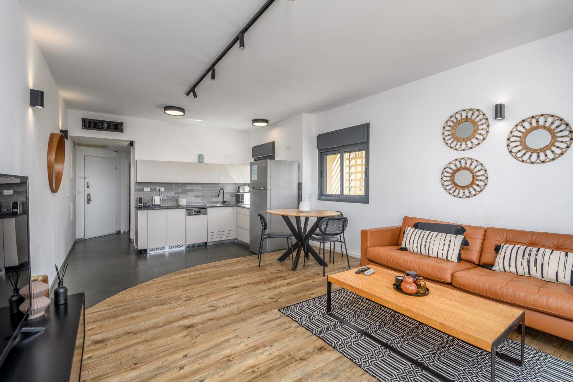 Modern&Sunny 1 BDR w balcony&parking Apartment Tel Aviv Bagian luar foto